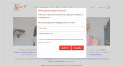 Desktop Screenshot of katiekactive.com